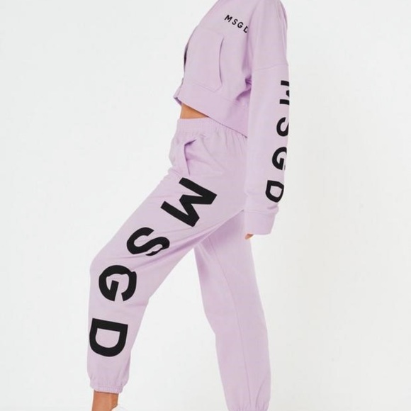 Matching Sweat Set - cropped zip sweater and matching joggers, petite 6 - Picture 1 of 4